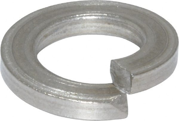 Value Collection - 1/2" Screw 0.502" ID 18-8 Stainless Steel Split Lock Washer - Exact Tool & Supply