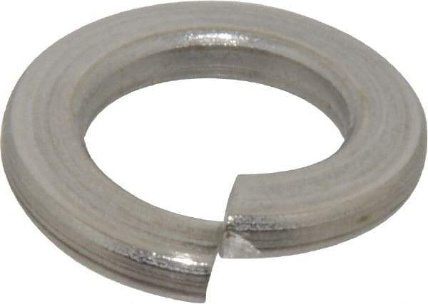 Value Collection - 5/8", 0.156" Thick Split Lock Washer - 18-8 Stainless Steel, 0.635" Min ID, 0.65" Max ID, 1.079" Min OD, 1.093" Max OD - Exact Tool & Supply