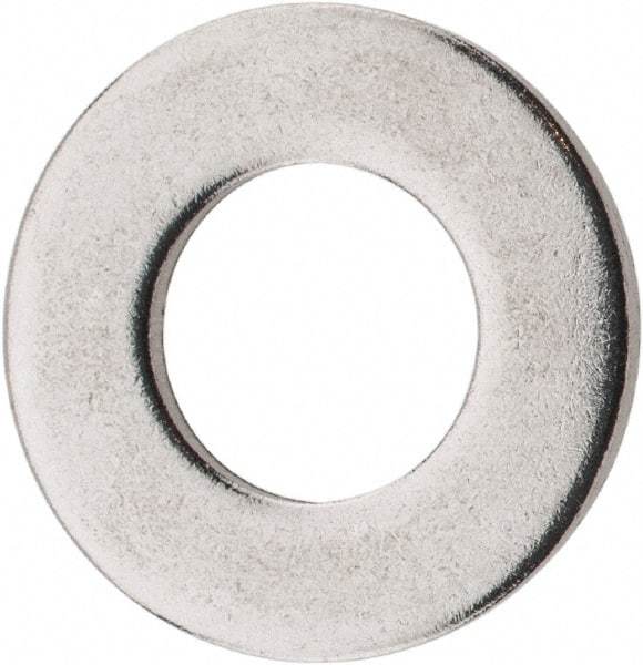 Value Collection - 3/8" Screw, Grade 18-8 Stainless Steel Standard Flat Washer - 13/32" ID x 13/16" OD, 0.065" Thick - Exact Tool & Supply