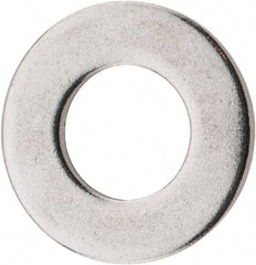 Value Collection - 3/8" Screw, Grade 18-8 Stainless Steel Standard Flat Washer - 13/32" ID x 13/16" OD, 0.065" Thick - Exact Tool & Supply
