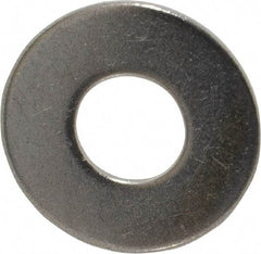 Value Collection - 7/16" Screw, Grade 18-8 Stainless Steel Standard Flat Washer - 1/2" ID x 1-1/4" OD, 0.083" Thick - Exact Tool & Supply