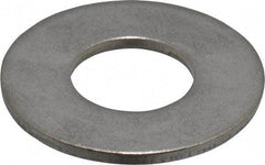 Value Collection - 3/4" Screw, Grade 18-8 Stainless Steel Standard Flat Washer - 13/16" ID x 2" OD, 0.148" Thick - Exact Tool & Supply