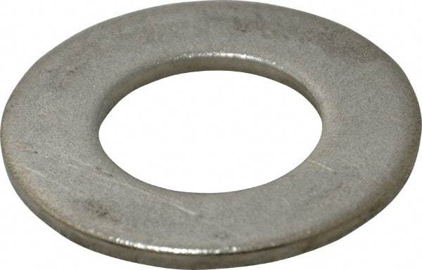 Value Collection - 1" Screw, Grade 18-8 Stainless Steel Standard Flat Washer - 1-1/16" ID x 2" OD, 1/8" Thick - Exact Tool & Supply