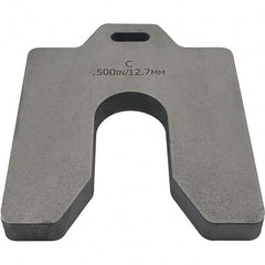 Maudlin Products - Metal Shim Stock Type: Slotted Shim Material: Stainless Steel - Exact Tool & Supply