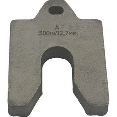 Maudlin Products - Metal Shim Stock Type: Slotted Shim Material: Stainless Steel - Exact Tool & Supply