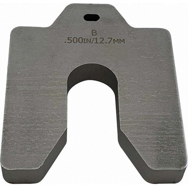 Maudlin Products - Metal Shim Stock Type: Slotted Shim Material: Stainless Steel - Exact Tool & Supply
