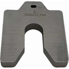Maudlin Products - Metal Shim Stock Type: Slotted Shim Material: Stainless Steel - Exact Tool & Supply