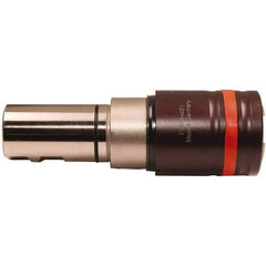 Emuge - 1-1/4" Straight Shank Diam Tension & Compression Tapping Chuck - M4.5 Min Tap Capacity, 3.8583" Projection, Size 3 Adapter, Quick Change, Through Coolant - Exact Tool & Supply