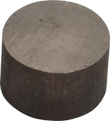 Eclipse - 0.689" Diam x 0.43" High, 0.4Lb Max Capacity Alnico Disc Magnet - 1 Pole, 1022°F Max Operating Temp, Uncoated - Exact Tool & Supply