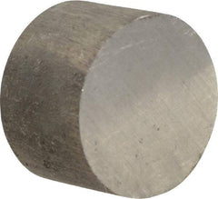 Eclipse - 0.998" Diam x 0.648" High, 1.2Lb Max Capacity Alnico Disc Magnet - 1 Pole, 1022°F Max Operating Temp, Uncoated - Exact Tool & Supply