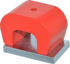 Eclipse - 3/16" Hole Diam, 1-3/4" Overall Width, 1-1/8" Deep, 1-1/8" High, Alnico Power Magnets - 1,022°Fahrenheit Max Operating Temp - Exact Tool & Supply