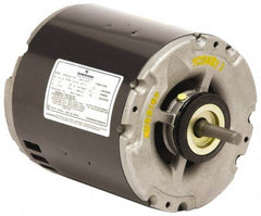 US Motors - 3/4 hp, ODP Enclosure, 1,725 RPM, 115 Volt, 60 Hz, Industrial Electric AC/DC Motor - 2 Speed, SAB/Sleeve Bearings, B Class Insulation, CCW Lead End - Exact Tool & Supply