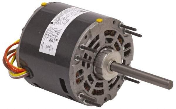 US Motors - 1/4 hp, ODP Enclosure, 1,050 RPM, 208/230 Volt, 60 Hz, Industrial Electric AC/DC Motor - 3 Speed, SAB/Sleeve Bearings, B Class Insulation, CCW Lead End Rev - Exact Tool & Supply