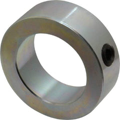 Climax Metal Products - 1-3/4" Bore, Steel, Set Screw Shaft Collar - 2-5/8" Outside Diam, 7/8" Wide - Exact Tool & Supply