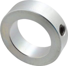 Climax Metal Products - 2" Bore, Steel, Set Screw Shaft Collar - 3" Outside Diam, 7/8" Wide - Exact Tool & Supply