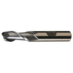 ‎1/2″ × 1/2″ × 1-1/4″ × 3-1/4″ RHS / RHC HSS-E (PM) Powder Metal Finishing End Mill-2F SE CC - Bright - Exact Tool & Supply