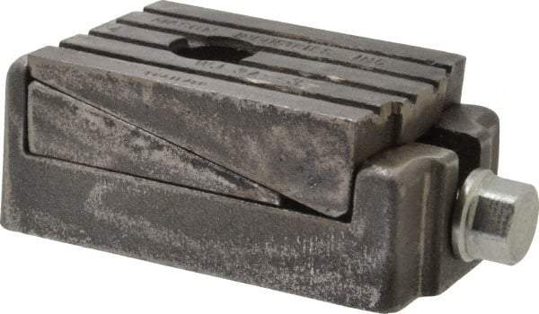 Mason Ind. - 15,000 Lb Capacity, 3-1/2 Wide x 6" Long, Wedge Jack - 1/4" Rise, 2-1/2" High (Without Pad) - Exact Tool & Supply
