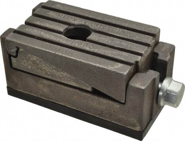 Mason Ind. - 20,000 Lb Capacity, 3-1/2 Wide x 6" Long, 1/2" Pad, Wedge Jack - 3/8" Rise - Exact Tool & Supply