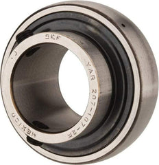 SKF - 1-7/16" ID x 2.8346" OD, 4,410 Lb Dynamic Capacity, Insert Bearing Insert Bearing - 3/4" Race Width, 3,440 Lb Static Capacity - Exact Tool & Supply