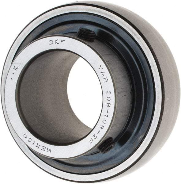 SKF - 1-1/2" ID x 3.1496" OD, 5,310 Lb Dynamic Capacity, Insert Bearing Insert Bearing - 0.8266" Race Width, 4,270 Lb Static Capacity - Exact Tool & Supply