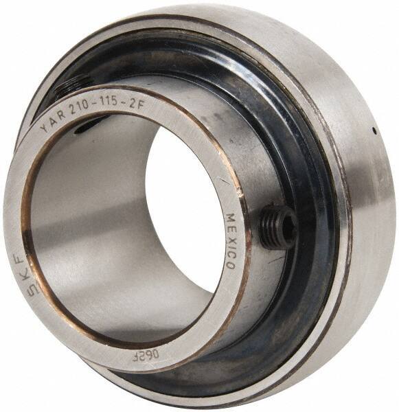 SKF - 1-15/16" ID x 3.5433" OD, 6,080 Lb Dynamic Capacity, Insert Bearing Insert Bearing - 0.8661" Race Width, 5,220 Lb Static Capacity - Exact Tool & Supply