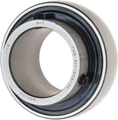 SKF - 2-3/16" ID x 3-15/16" OD, 7,540 Lb Dynamic Capacity, Insert Bearing Insert Bearing - 63/64" Race Width, 6,520 Lb Static Capacity - Exact Tool & Supply