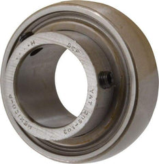 SKF - 1-3/16" ID x 2.4409" OD, 3,380 Lb Dynamic Capacity, Insert Bearing Insert Bearing - 0.7087" Race Width, 2,520 Lb Static Capacity - Exact Tool & Supply