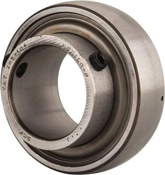 SKF - 1-1/4" ID x 2.4409" OD, 3,380 Lb Dynamic Capacity, Insert Bearing Insert Bearing - 0.7087" Race Width, 2,520 Lb Static Capacity - Exact Tool & Supply