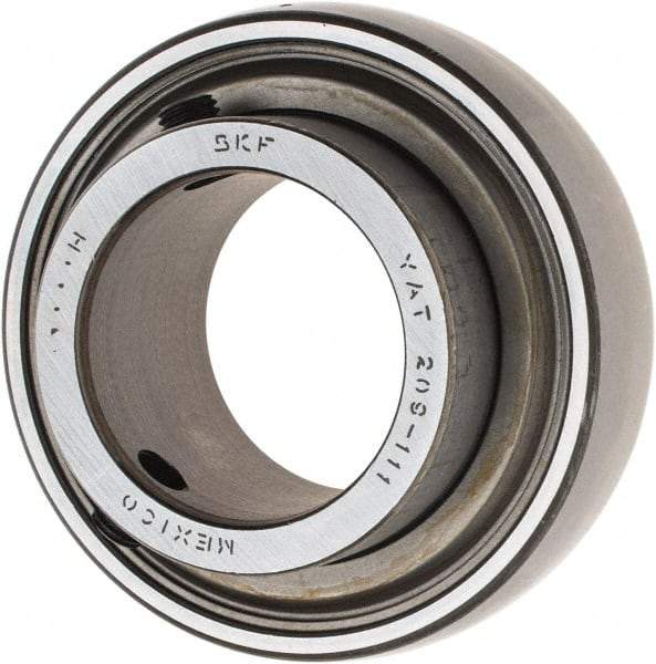 SKF - 1-11/16" ID x 3.3465" OD, 5,750 Lb Dynamic Capacity, Insert Bearing Insert Bearing - 0.8661" Race Width, 4,860 Lb Static Capacity - Exact Tool & Supply