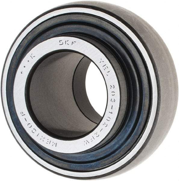 SKF - 1-1/8" ID x 2.4409" OD, 3,380 Lb Dynamic Capacity, Insert Bearing Insert Bearing - 0.7087" Race Width, 2,520 Lb Static Capacity - Exact Tool & Supply