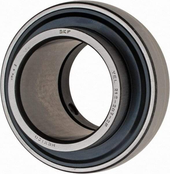 SKF - 2-7/16" ID x 4.3307" OD, 9,110 Lb Dynamic Capacity, Insert Bearing Insert Bearing - 63/64" Race Width, 8,090 Lb Static Capacity - Exact Tool & Supply