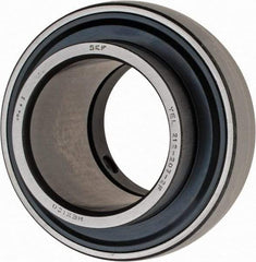 SKF - 2-7/16" ID x 4.3307" OD, 9,110 Lb Dynamic Capacity, Insert Bearing Insert Bearing - 63/64" Race Width, 8,090 Lb Static Capacity - Exact Tool & Supply