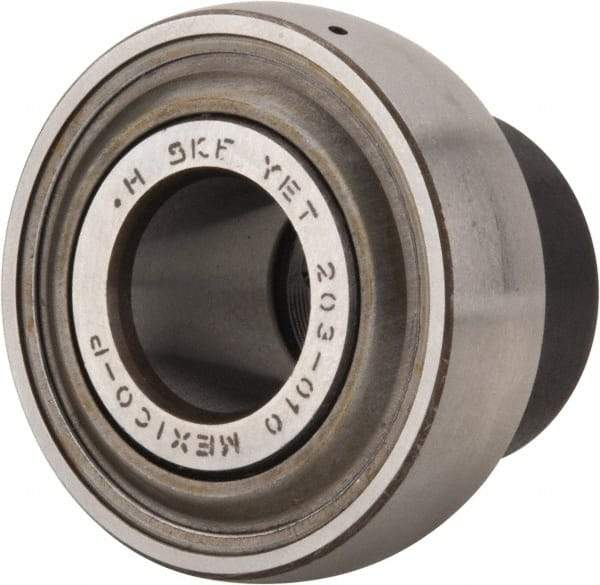 SKF - 5/8" ID x 1.5748" OD, 1,650 Lb Dynamic Capacity, Insert Bearing Insert Bearing - 0.4724" Race Width, 1,070 Lb Static Capacity - Exact Tool & Supply