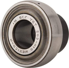 SKF - 5/8" ID x 1.5748" OD, 1,650 Lb Dynamic Capacity, Insert Bearing Insert Bearing - 0.4724" Race Width, 1,070 Lb Static Capacity - Exact Tool & Supply