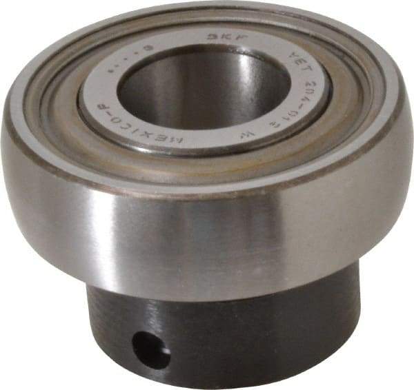 SKF - 3/4" ID x 1.8504" OD, 2,210 Lb Dynamic Capacity, Insert Bearing Insert Bearing - 0.5512" Race Width, 1,470 Lb Static Capacity - Exact Tool & Supply