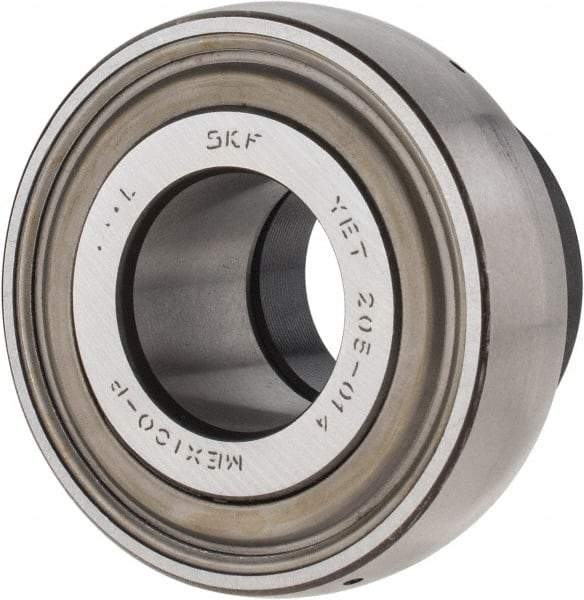 SKF - 7/8" ID x 2.0472" OD, 2,430 Lb Dynamic Capacity, Insert Bearing Insert Bearing - 0.5906" Race Width, 1,750 Lb Static Capacity - Exact Tool & Supply