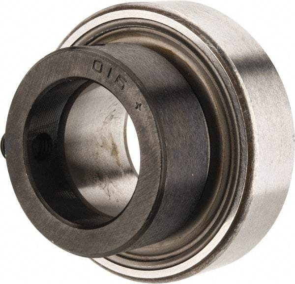 SKF - 1" ID x 2.0472" OD, 2,430 Lb Dynamic Capacity, Insert Bearing Insert Bearing - 0.5906" Race Width, 1,750 Lb Static Capacity - Exact Tool & Supply