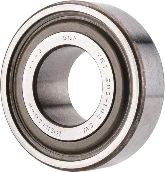 SKF - 1-1/8" ID x 2.4409" OD, 3,380 Lb Dynamic Capacity, Insert Bearing Insert Bearing - 0.7087" Race Width, 2,520 Lb Static Capacity - Exact Tool & Supply