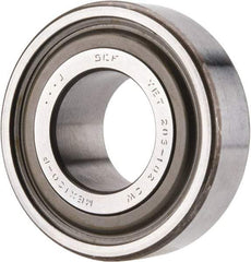 SKF - 1-1/8" ID x 2.4409" OD, 3,380 Lb Dynamic Capacity, Insert Bearing Insert Bearing - 0.7087" Race Width, 2,520 Lb Static Capacity - Exact Tool & Supply
