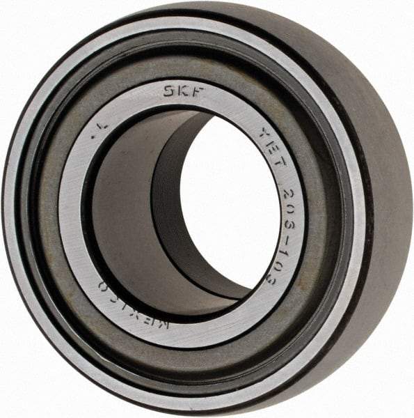 SKF - 1-3/16" ID x 2.4409" OD, 3,380 Lb Dynamic Capacity, Insert Bearing Insert Bearing - 0.7087" Race Width, 2,520 Lb Static Capacity - Exact Tool & Supply