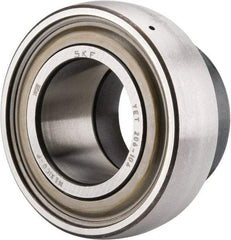 SKF - 1-1/4" ID x 2.4409" OD, 3,380 Lb Dynamic Capacity, Insert Bearing Insert Bearing - 0.7087" Race Width, 2,520 Lb Static Capacity - Exact Tool & Supply