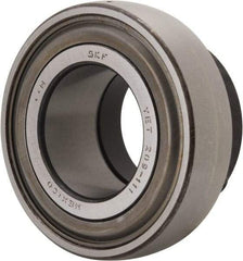 SKF - 1-11/16" ID x 3.3465" OD, 5,740 Lb Dynamic Capacity, Insert Bearing Insert Bearing - 0.8661" Race Width, 4,860 Lb Static Capacity - Exact Tool & Supply