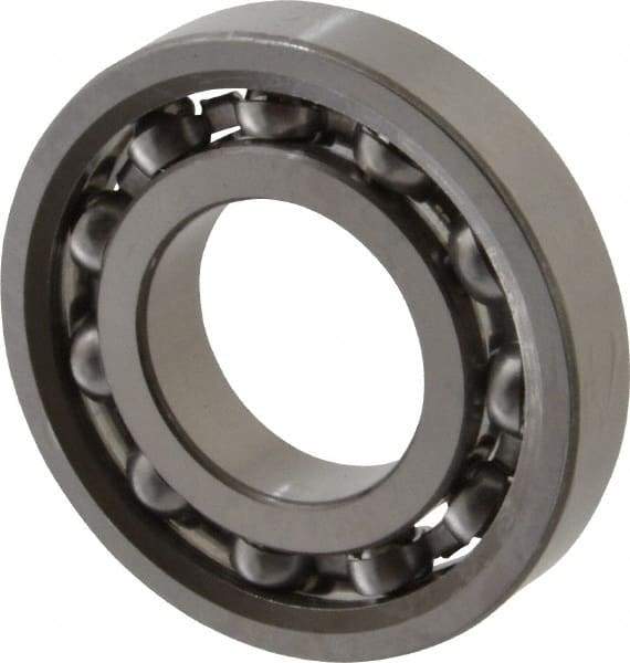 SKF - 20mm Bore Diam, 42mm OD, Open Deep Groove Radial Ball Bearing - 8mm Wide, 1 Row, Round Bore, 910 Lb Static Capacity, 1,550 Lb Dynamic Capacity - Exact Tool & Supply