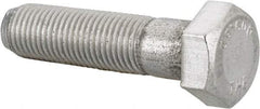 Value Collection - 3/8-24 UNF, 1-1/2" Length Under Head Hex Head Cap Screw - Partially Threaded, Grade 316 Stainless Steel, Uncoated, 9/16" Hex - Exact Tool & Supply