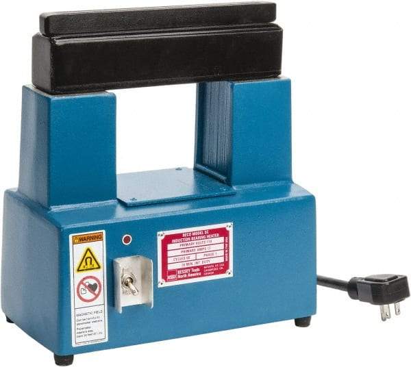 Bessey - 4-3/8" Wide, Steel Reco Induction Bearing Heater - 11" Outside Diam - Exact Tool & Supply