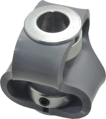 Huco - 5/8" Max Bore Diam, Flexible Flex P Double Loop Coupling - 56mm OD, Polyurethane - Exact Tool & Supply