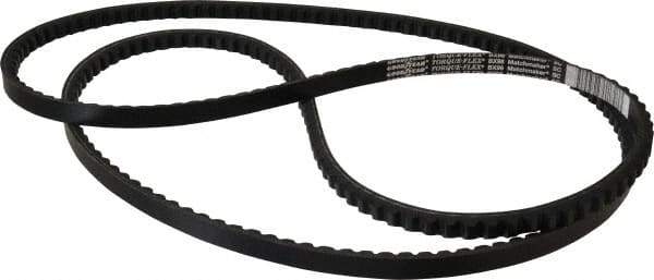 Continental ContiTech - Section BX, 99" Outside Length, V-Belt - Fiber Reinforced Vytracord, Torque-Flex, No. BX96 - Exact Tool & Supply