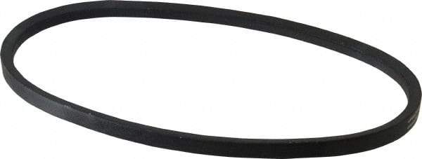 Continental ContiTech - Section A, 28" Outside Length, V-Belt - Wingprene Rubber-Impregnated Fabric, HY-T Matchmaker, No. A26 - Exact Tool & Supply