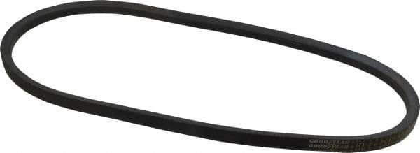 Continental ContiTech - Section A, 33" Outside Length, V-Belt - Wingprene Rubber-Impregnated Fabric, HY-T Matchmaker, No. A31 - Exact Tool & Supply