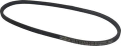 Continental ContiTech - Section A, 34" Outside Length, V-Belt - Wingprene Rubber-Impregnated Fabric, HY-T Matchmaker, No. A32 - Exact Tool & Supply